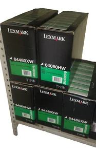 Toner Originali Lexmark 64080HW per T640-T642-T644 ALTISSIMA CAPACITA' - Bild 1 von 1