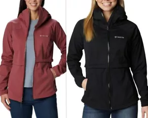 NUEVO CON ETIQUETAS COLUMBIA Omni-Heat Interchange Canyon Meadows Softshell Chaqueta con Capucha S/M - Imagen 1 de 48