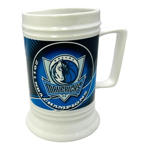 Dallas Mavericks  2011 NBA Champions Large Mug NWT Officially Licensed Product Cover