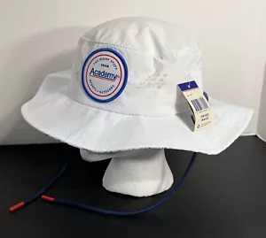 Academy Sports + Outdoors White Bucket Hat One Size Moisture Wicking Vented NWT - Picture 1 of 9