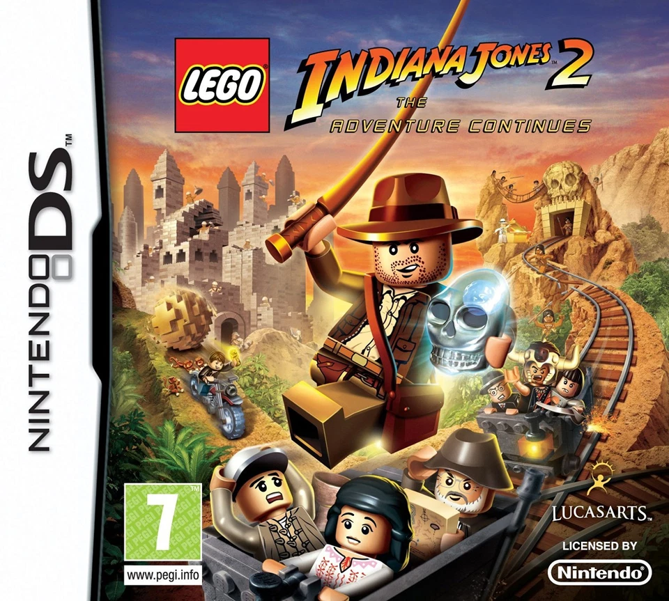 Lego Indiana Jones 2 NDS Nintendo DS Lite DSi XL Brand New - Image 1 of 1