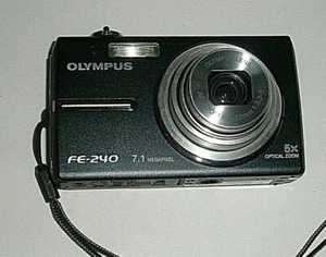 Olympus FE-240 Camera PARTS ONLY Please Read   CE #3 - Picture 1 of 3