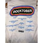 Rare Vintage 1982 Rocktober Concert Klos 95.5 La Radio Station Promo Tank Top Sm