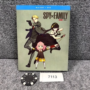 Spy X Family Season 1 Part 1 BLU-RAY DVD 4 DISC EPISODES 1-12 New With Slip - Picture 1 of 3
