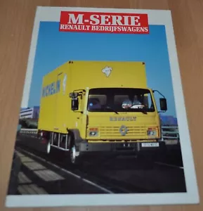 Camión Renault serie M 1991 folleto folleto edición Holland - Imagen 1 de 12