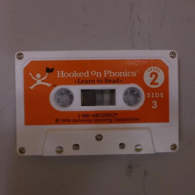 Hooked On Phonics Aprende a leer Nivel 2 Cinta de casete de repuesto Lados 3 & 4 Foto 1 de 2
