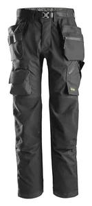 Snickers 6923 FlexiWork Floorlayer Arbeitshose + Holstertasche schwarz Pre - Bild 1 von 2