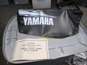 Cubierta de asiento de repuesto vintage del mercado de repuestos se adapta a: Yamaha YZ125 YZ465 - Imagen 1 de 16