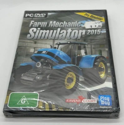 FARM MECHANIC SIMULATOR 2015 - PC, 2015 - RAVENS COURT - NEW - WARRANTY - Image 1 of 2
