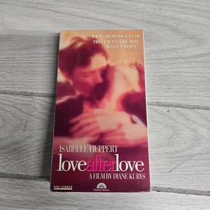 Love After Love 1992 French Drama Romance VHS Diane Kurys Isabelle Huppert - Picture 1 of 3