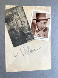 HEINZ RÜHMANN (†1994) signed vintage Ausschnitt 10x15 Autogramm - Bild 1 von 1