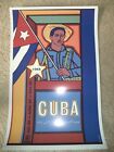 OSPAAAL CUBAN POLITICAL POSTER CUBA 1968 14 X 21.5 INCHES RARE MINT ART