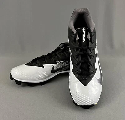Nike Mens Vapor UltraFly Baseball Cleats Size 10 Black White 852688-001 - Image 1 of 4