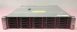 HP D3700 Storage Enclosure QW967A 25-Bay 25x 1.2TB HDD 2x 12Gb SAS I/O Modules - Picture 1 of 4