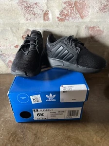 Adidas Originals X_PLR Size 6k Toddler Triple Black With Box - Picture 1 of 7