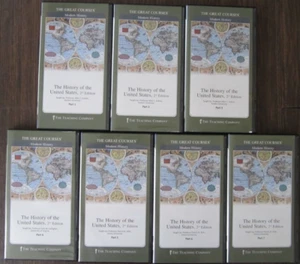 The Great Courses The History of the United 2nd Ed, DVDs + Guidebook Set - Picture 1 of 3