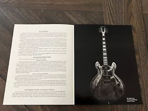 Folleto catálogo guitarra artista Travis Bean TB1000 1975 original vintage - Imagen 1 de 6