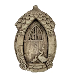 Carruth Studio Stone "Mother Gooses Fairy Door" Garden Decor George Carruth USA - Picture 1 of 18