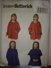 Butterick 5809 Girls' Coat, Detachable Hood And Caplet    Sewing Pattern B5809