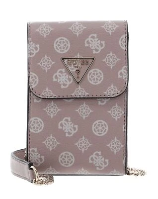 GUESS borsa a tracolla per cellulare Girlfriend Smartphone Bag Light Rose Logo - Immagine 1 di 4