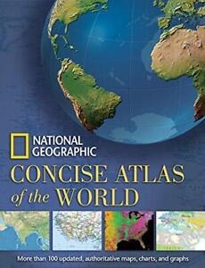 "National Geographic" Concise Atlas of the World by Mehler, Carl Paperback Book