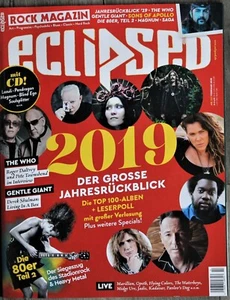 Eclipsed (217) (+CD) (The Who, Gentle Giant, Die 80er Einkaufszettel Pretenders) - Bild 1 von 2