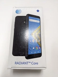 AT&T Radiant Core U304AA Prepaid Cell 4G Phone - Black - AT&T ONLY - Picture 1 of 6