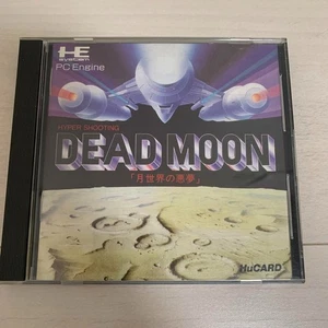 PC Engine DEAD MOON Shooter Videojuego Software Versión Japonesa con paquete USADO - Imagen 1 de 14