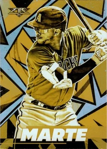 2021 Topps Fire Gold coniato - Ketel Marte #4 - Foto 1 di 2