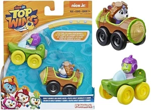 Top Wing Racers Shirley and chomps -2 Pack Ages 3+ Toy Race Car Pet Play Wings - Picture 1 of 3