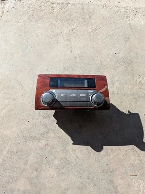 Задний климат-контроль 2008-2013 Toyota Highlander Woodgrain - Изображение 1 из 2