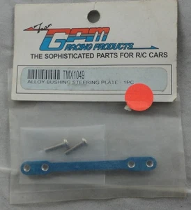 Blue Anodized Aluminum Steering Plate fits Traxxas T-Maxx TMX1049 - Picture 1 of 1
