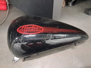 Harley-Davidson Genuine Used FXST Left Tank - ONE SIDE ONLY - Needs WORK - Picture 1 of 11