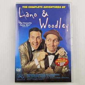 The Complete Adventures Of Lano And Woodley (DVD, 2004, 2 Discs) Region 4 PAL - Picture 1 of 10