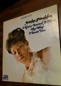 I Never Loved a Man the Way I Love You - Aretha Franklin (LP 1967 Atlantic) 1st - Picture 1 of 13