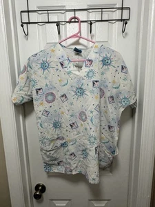 Scrub HQ Small Womenβs Top Polyester/cotton π π π - Picture 1 of 11