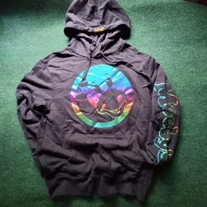 Jay X Silent Bob Hoodie Size Med Large Cut Tag Hollographic Mooby - Picture 1 of 7