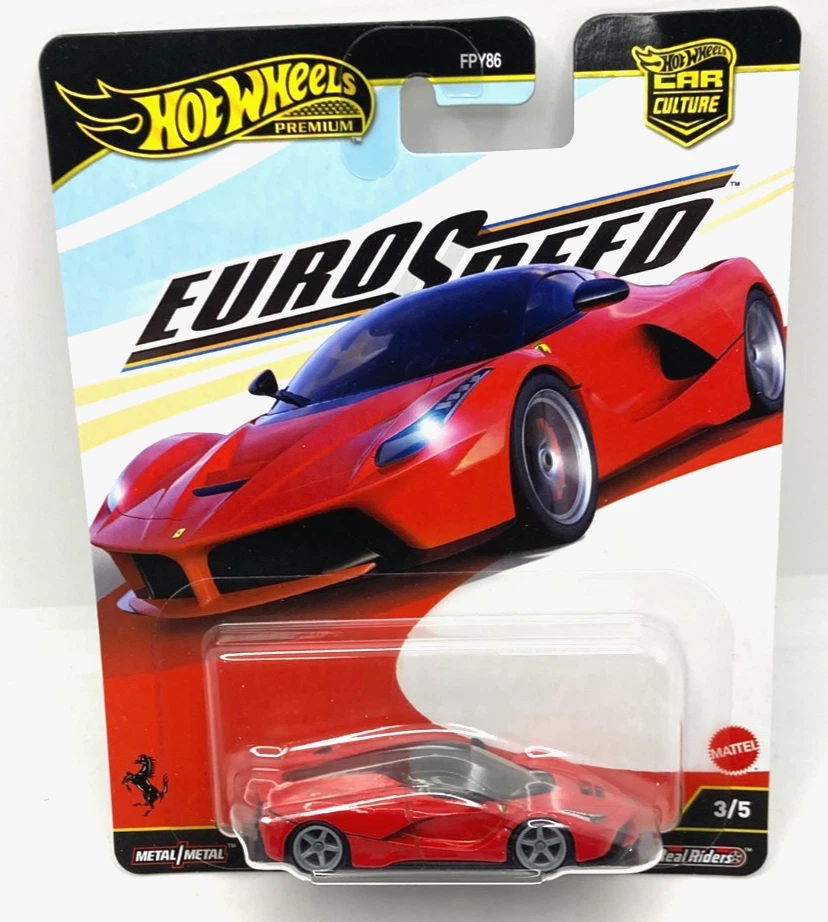 25.259 HOT WHEELS / CAR CUKTURE / EUROSPEED PREMIUM / 3/5 LA FERRARI - Photo 1/1