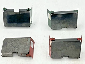 4 Sets of Gilbert American Flyer S Gauge Passenger Car Doors - Red and Green - Picture 1 of 4