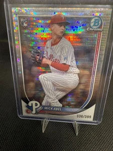 2025 Bowman Chrome Mick Abel /399 (RC) - Bild 1 von 2