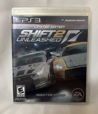 PS3 Playstation 3 Need For Speed Shift 2 Unleashed Limited Edition Game CIB - Image 1 of 4
