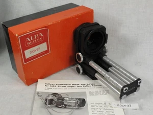 ALPA REFLEX DOVEX MACRO BELLOW MINT W/BOX & MANUAL - Picture 1 of 1