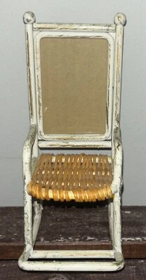 Iron Distressed Picture Frame Country Style Rocking Chair Rustic Item#200 - Image 1 of 4