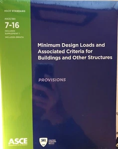 Minimum Design Loads and Associated Criteria for Buildings (ASCE/SEI 7-16) - Picture 1 of 1