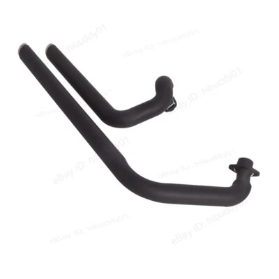 Silenciadores de escape silenciadores negros para Yamaha Virago 400 535 XV535 XV400 1987-2004 Foto 1 de 4