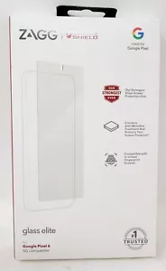 Zagg Glass Elite Screen Protector for Google Pixel 6 5G, Invisible Shield - Picture 1 of 2