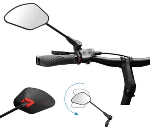 Espejo de manillar de bicicleta Krampe KF Sport tipo A plegable espejo izquierdo manillar recto - Imagen 1 de 1