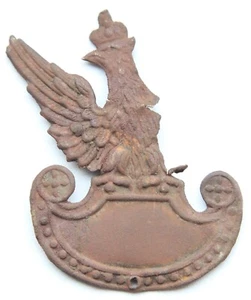 WWl WW1 Poland Polish Army Military Eagle Hat Cap Badge Fragment - Picture 1 of 3