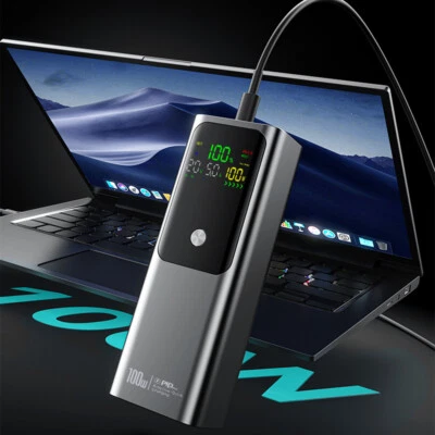 KOVOL 50000mAh Power Bank 100W Caricatore Rapido Batteria Esterna Caricabatterie Cellulare