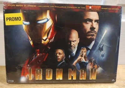 IRON MAN 2 PACK DVD MOVIE - PROMO COPY !! SEALED - Image 1 of 3